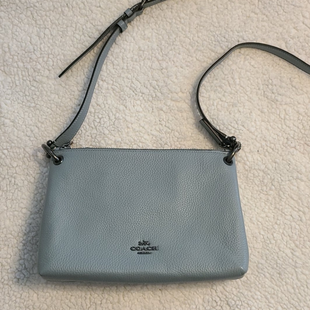 Light Blue Coach Crossbody Bag